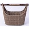 Vintiquewise Seagrass Decorative Bathroom Basket Magazine Rack Organizer w/ Wooden Rod Toilet Paper Holder QI003417 - alternate 6